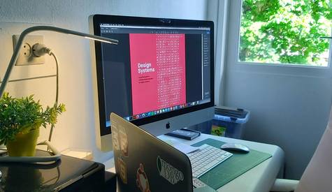 Figma project using Imageslot placeholders in collaborative UI design