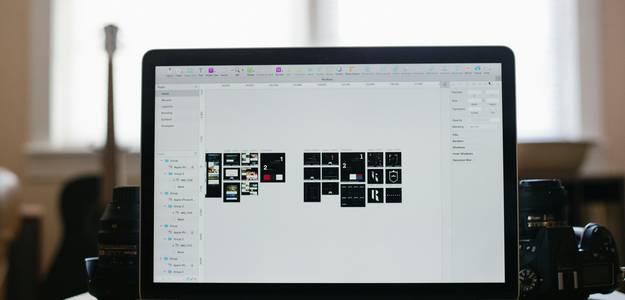 Developer using Imageslot API to generate placeholder images for a web project