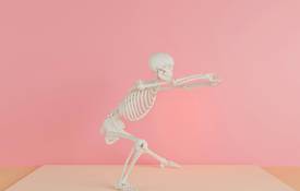 Animated loading skeleton placeholder in a UI