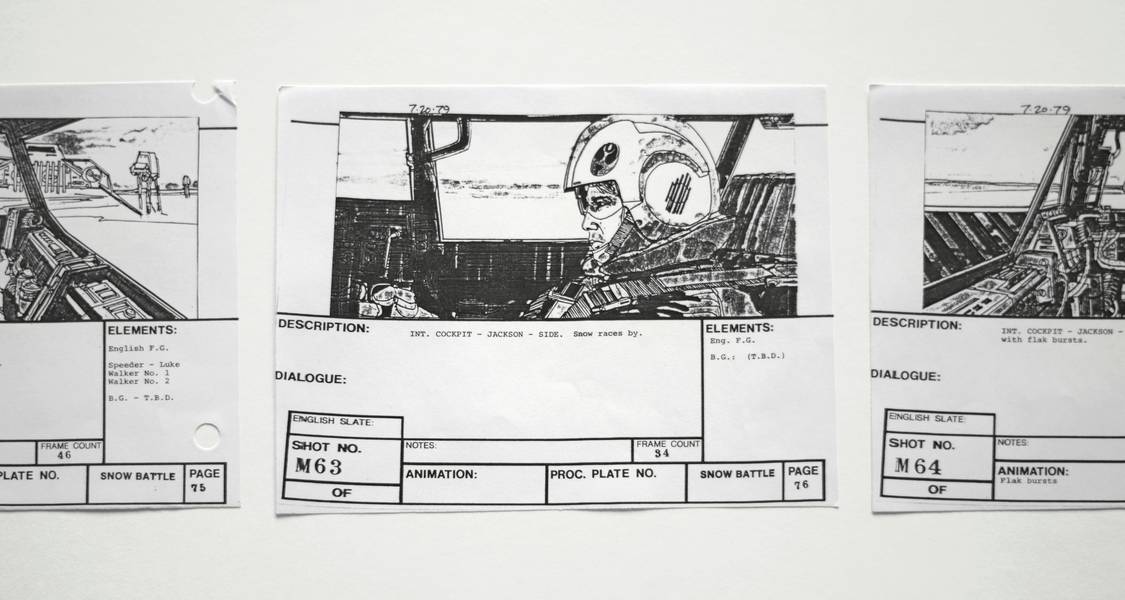 Wireframe design mockup using placeholder images in a layout