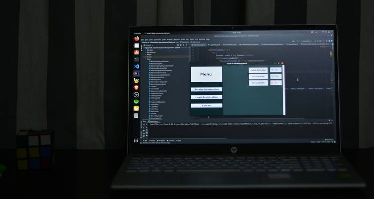 WordPress dashboard showing image integration with code editor and designer